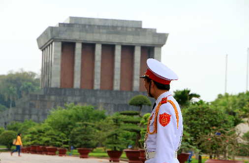 Wache HO Chih Minh Mausoleum